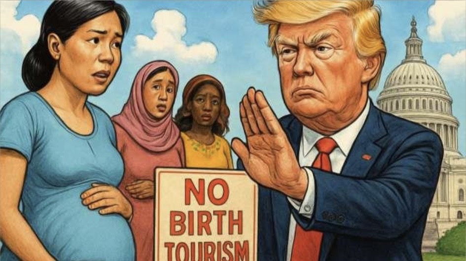 川普禁止外國人赴美生產旅遊